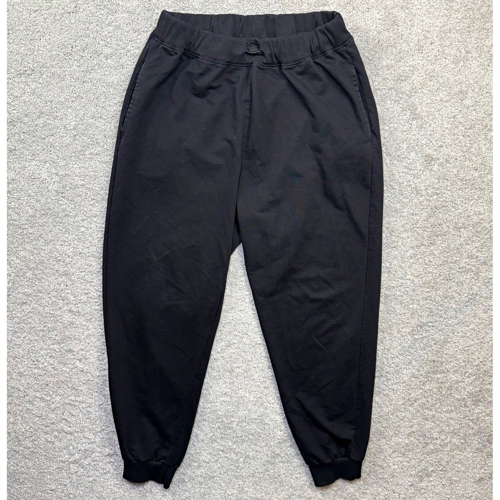 Galaxy By Harvic Mens Black Jogger Sweatpants Size XL Cotton Blend Pockets